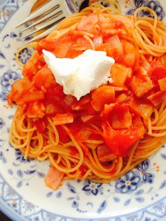 オーソドックスなトマトソーススパゲッティ-レシピのメイン写真