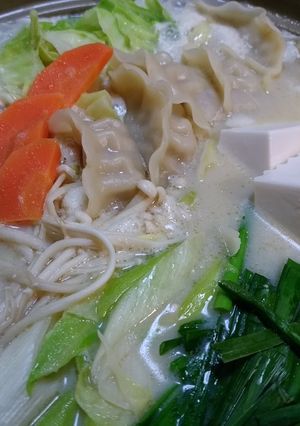 ぽっかぽか♪簡単!!　豆乳中華鍋☆-レシピのメイン写真