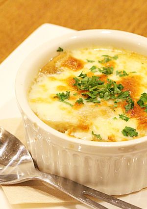 木耳の和風スープグラタン-レシピのメイン写真