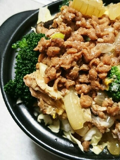 大豆と鯖でまんぷく☆美肌丼-レシピのメイン写真