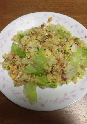 創味のシャンタンで作るレタスチャーハン-レシピのメイン写真