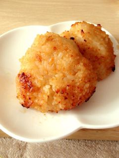 ほっくり美味しい簡単味噌焼きおにぎり♪-レシピのメイン写真