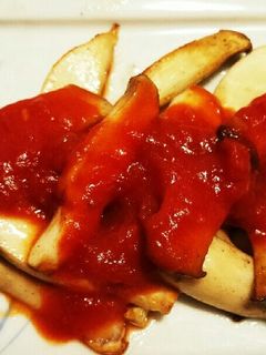 エリンギトマトソース-レシピのメイン写真