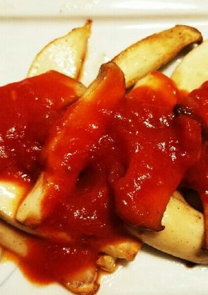 エリンギトマトソース-レシピのメイン写真