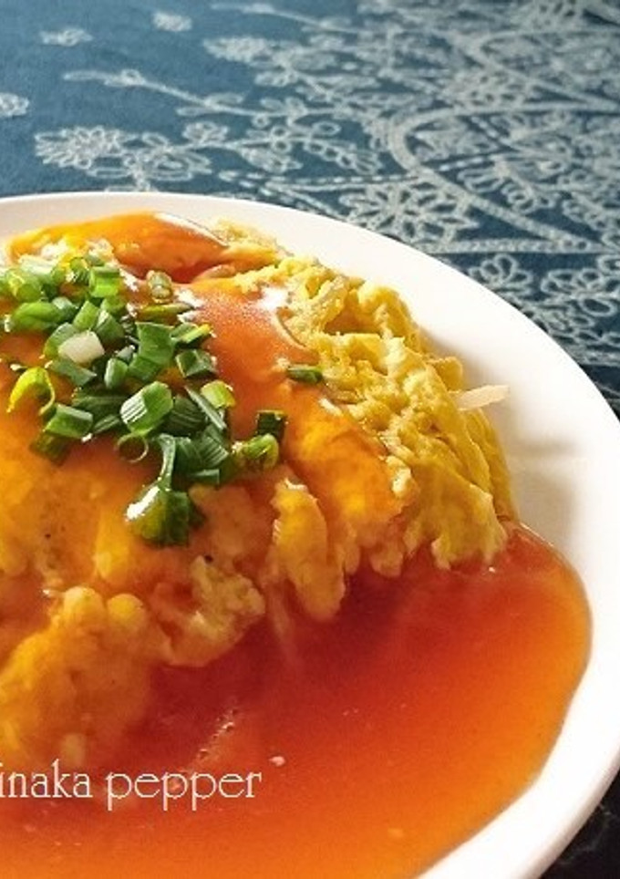 簡単！節約おかず！もやしの卵とじあんかけ-レシピのメイン写真