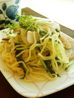 水菜たっぷり♡贅沢な味わい中華やきそば-レシピのメイン写真
