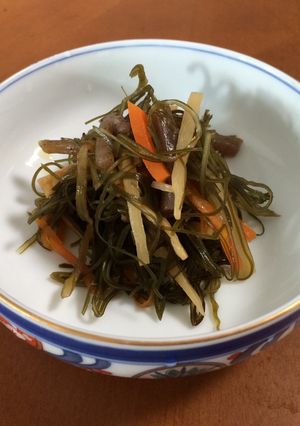 簡単！切り昆布の煮物-レシピのメイン写真