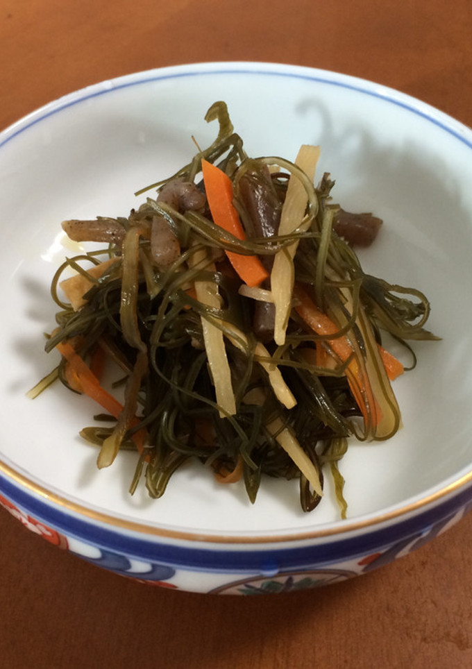 簡単！切り昆布の煮物-レシピのメイン写真