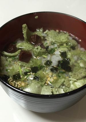 美味し！まぐろの角煮の絶品お茶漬け-レシピのメイン写真