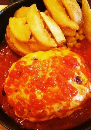 イタリア〜ン♪なトマトチーズハンバーグ-レシピのメイン写真