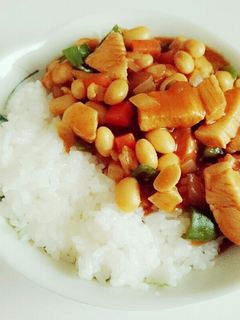 【畑の肉】大豆たっぷりカレー!-レシピのメイン写真