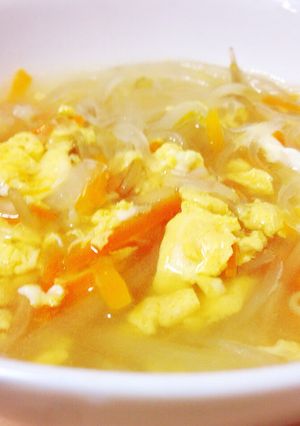 簡単！風邪予防中華スープ-レシピのメイン写真