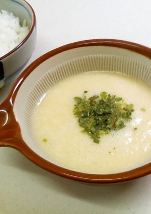 シャンタンDXでちょっと中華なとろろご飯-レシピのメイン写真