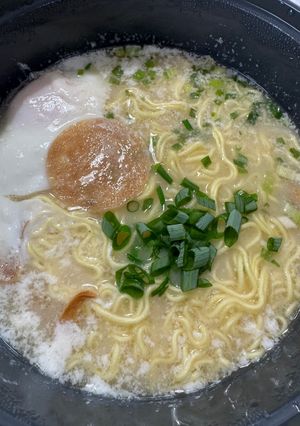 レンジ2分でもちもち！ノンフライカップ麺-レシピのメイン写真