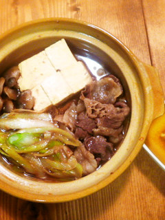 お一人様肉豆腐鍋♪-レシピのメイン写真