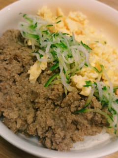 簡単★ヘルシーそぼろ丼-レシピのメイン写真