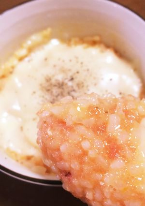 チーズとろ〜り♬明太子卵かけご飯☆-レシピのメイン写真
