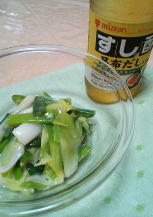 寿司酢と白みそだけ簡単ねぎぬた-レシピのメイン写真