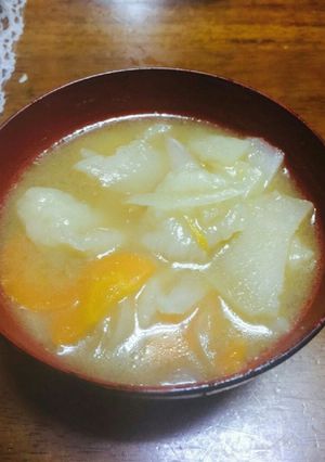 超簡単モチモチすいとん汁-レシピのメイン写真