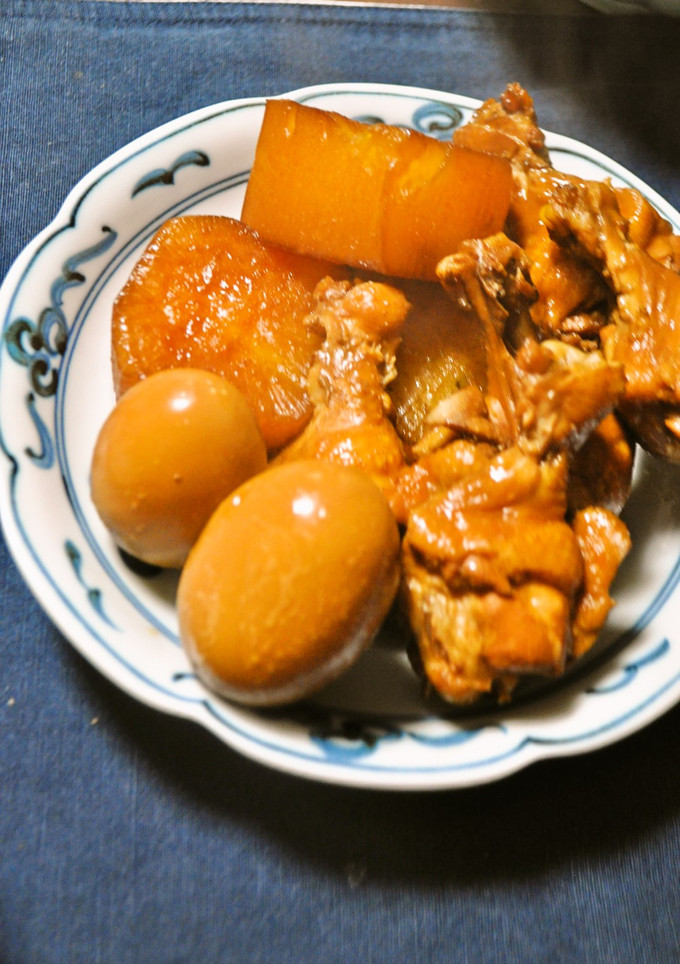 簡単♪手羽元＆卵＆大根の煮物-レシピのメイン写真