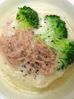 ブロッコリーとツナのココットカマン-レシピのメイン写真