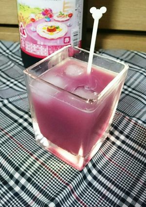 中２が作る♪両親に捧ぐWグレープカクテル-レシピのメイン写真