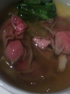 寒い日の勧め しゃぶしゃぶのっぺいうどん-レシピのメイン写真