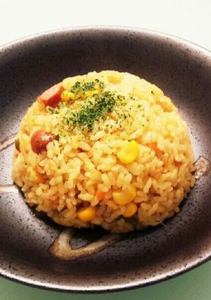 発芽米で簡単カレーピラフ♪-レシピのメイン写真