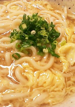 風邪に効く、古き大阪の味!鶏卵うどん。-レシピのメイン写真