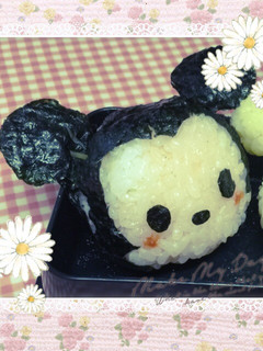 キャラ弁★ツムツムミッキーおにぎりお弁当-レシピのメイン写真