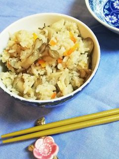 きのことシーチキン♡炊き込みご飯-レシピのメイン写真
