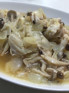 簡単!鶏肉キャベツ炊飯器でスープ-レシピのメイン写真