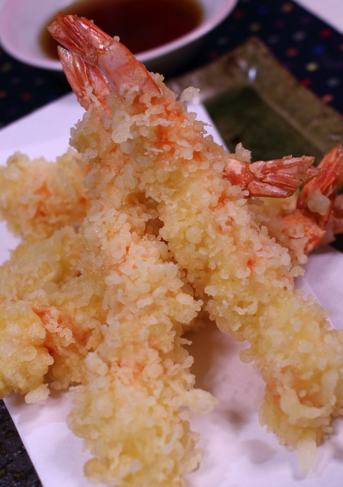 年越し蕎麦に！　簡単！海老の花揚げ♪-レシピのメイン写真