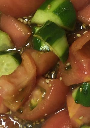 きゅうりとトマトの中華マリネ-レシピのメイン写真