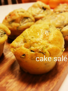 簡単お手軽ケークサレ-レシピのメイン写真