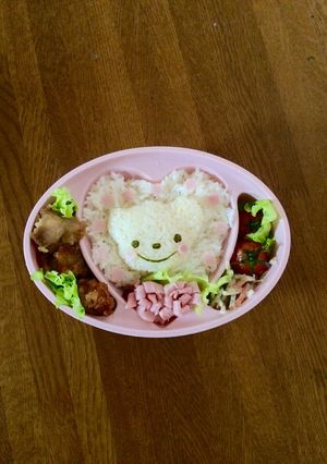 簡単♪キャラ弁♪くまさんおにぎり♪-レシピのメイン写真