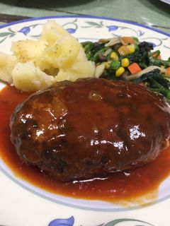 ソースが美味しいハンバーグ♫-レシピのメイン写真