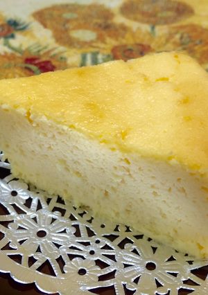 半熟☆スフレチーズケーキ-レシピのメイン写真