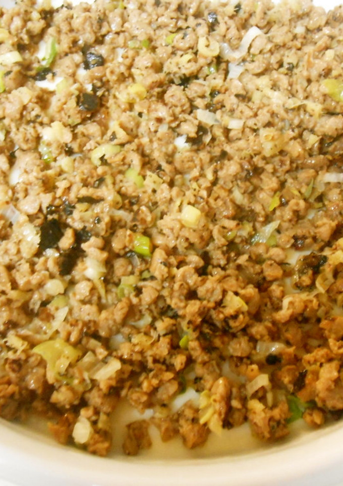 大豆のお肉のせ中華風茶わん蒸し-レシピのメイン写真