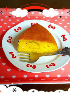 ♡かぼちゃサラダで♪簡単炊飯器ケーキ♡-レシピのメイン写真