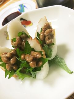 大葉ちくわ納豆-レシピのメイン写真