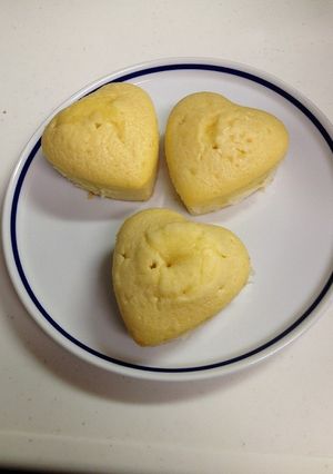 ふっくらふわふわ♡ホワイトチョコケーキ♪-レシピのメイン写真