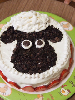 ひつじのショーン 誕生日ケーキ-レシピのメイン写真