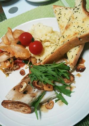 ランチに♪タラの塩焼　醤油ソース-レシピのメイン写真