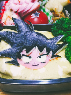 ドラゴンボール!孫悟空!キャラ弁-レシピのメイン写真