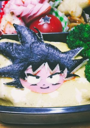 ドラゴンボール!孫悟空!キャラ弁-レシピのメイン写真