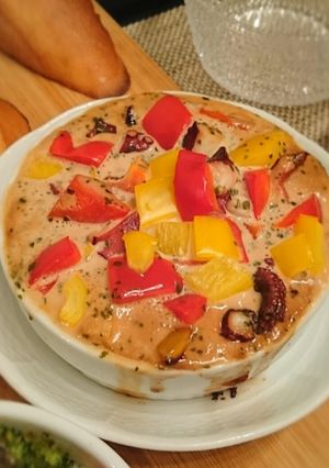 タコのバルサミコマヨ ココットカマン-レシピのメイン写真