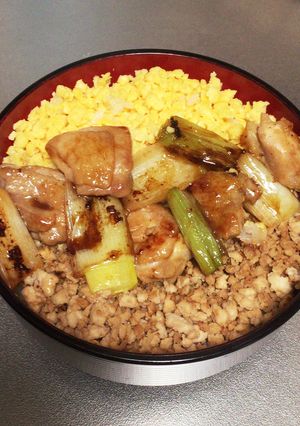 タレ焼き鳥☆そぼろ丼-レシピのメイン写真
