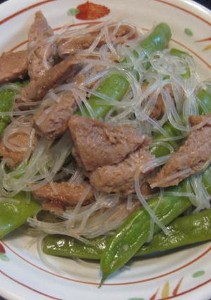 ヘルシーないんげんと豚肉の炒め煮-レシピのメイン写真