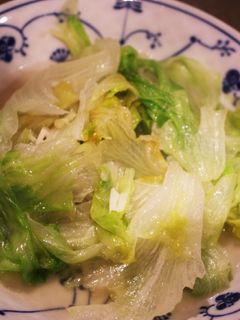 レタスの中華ガーリック炒め♡蒜蓉生菜-レシピのメイン写真